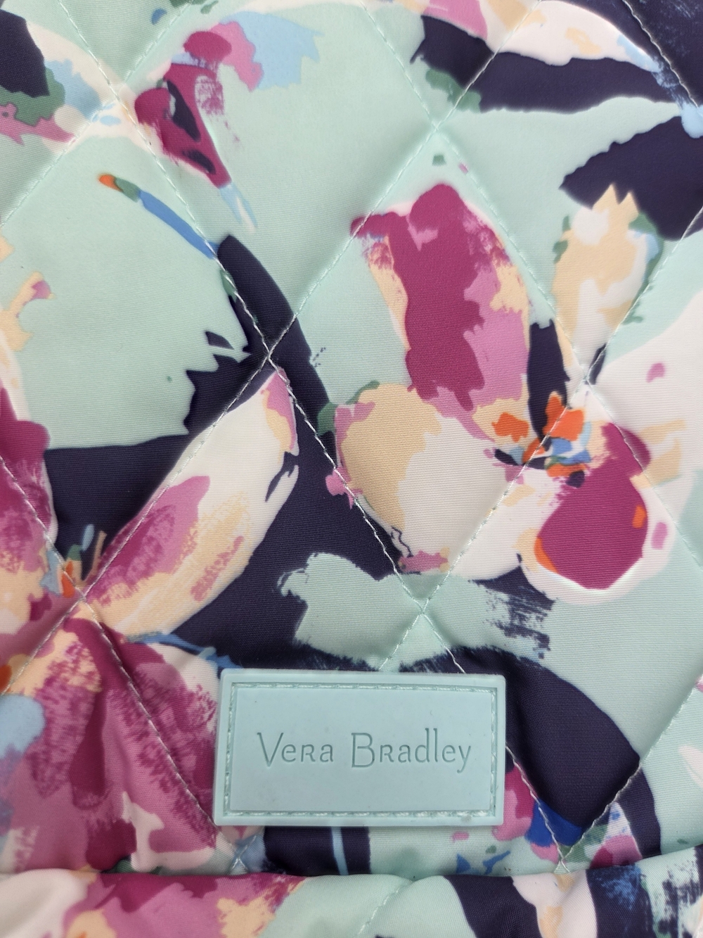 Vera Bradley NWT Quilted Floral Sling Crossbody Backpack Bag - Picture 6 of 10